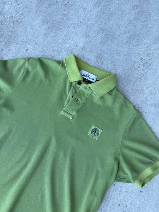 STONE ISLAND POLO SHIRT GREEN