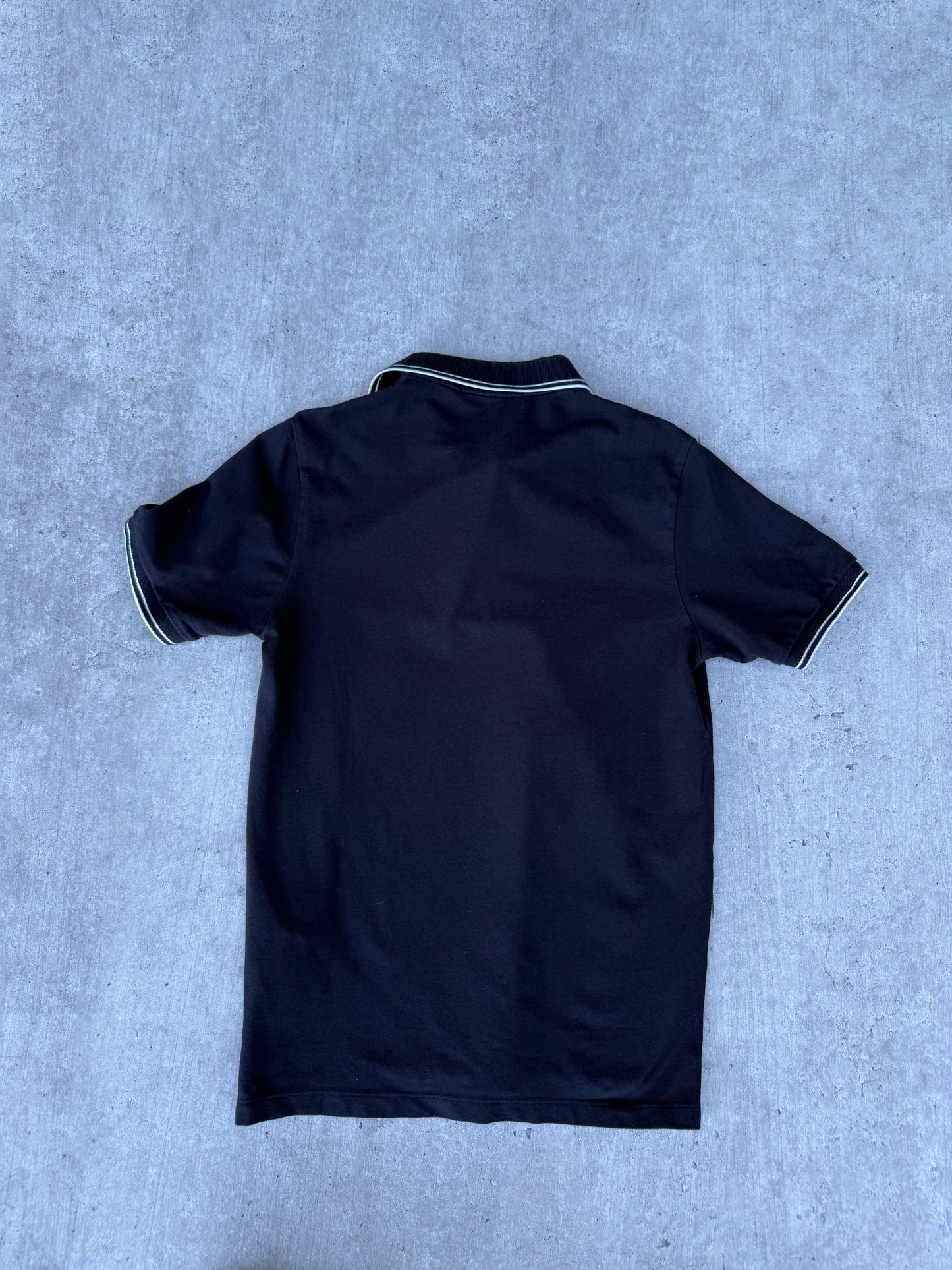 STONE ISLAND POLO SHIRT BLACK