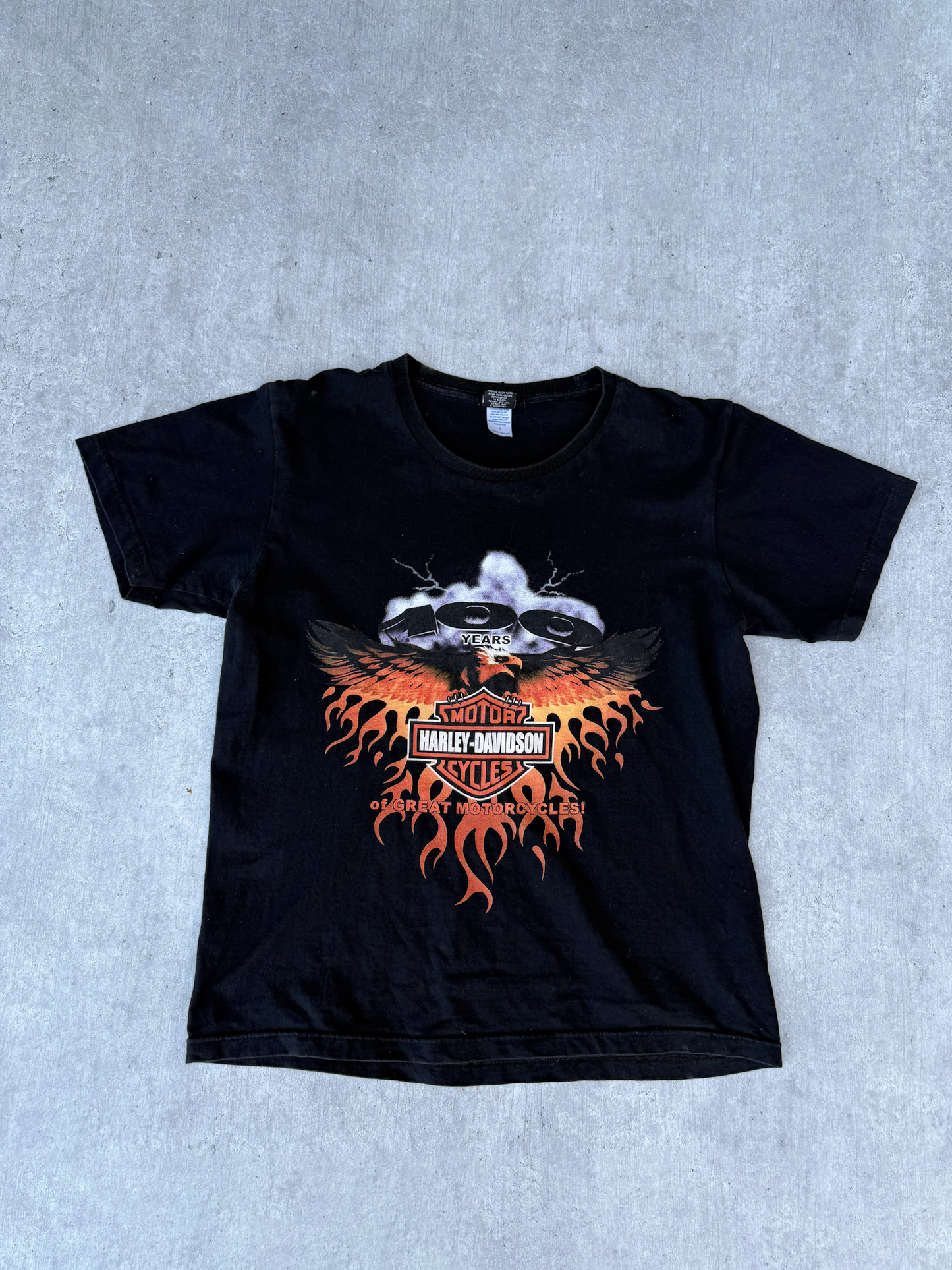 100 YEARS HARLEY DAVIDSON TEE
