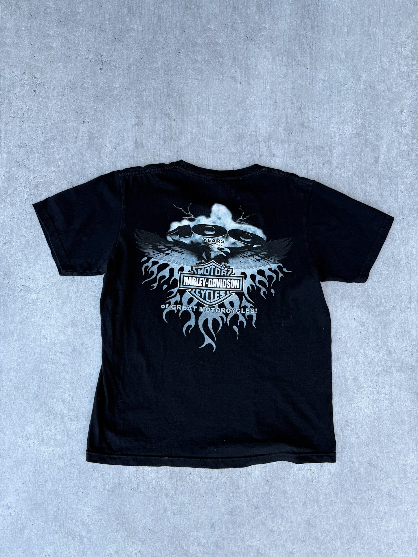 100 YEARS HARLEY DAVIDSON TEE