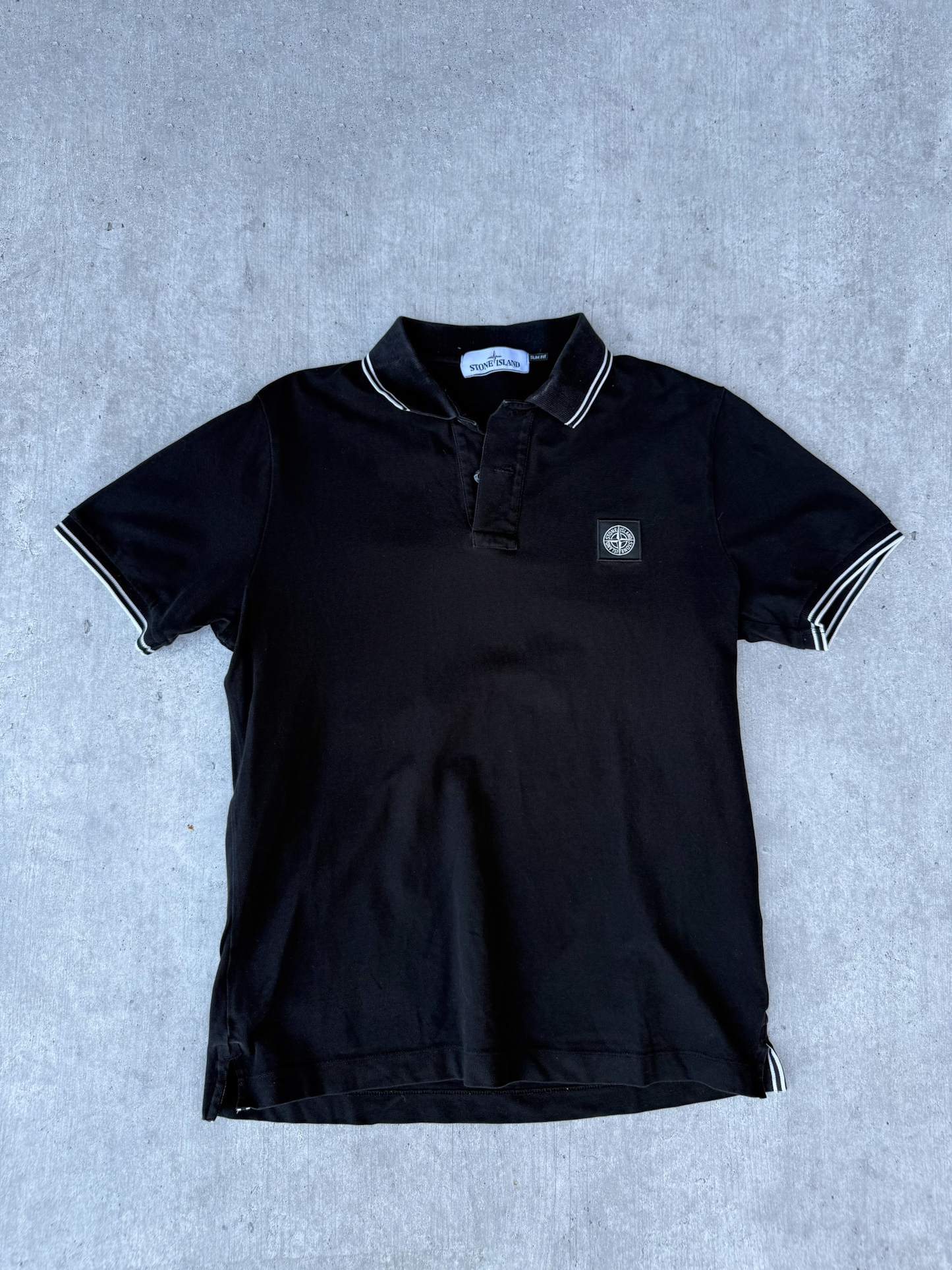 STONE ISLAND POLO BLACK