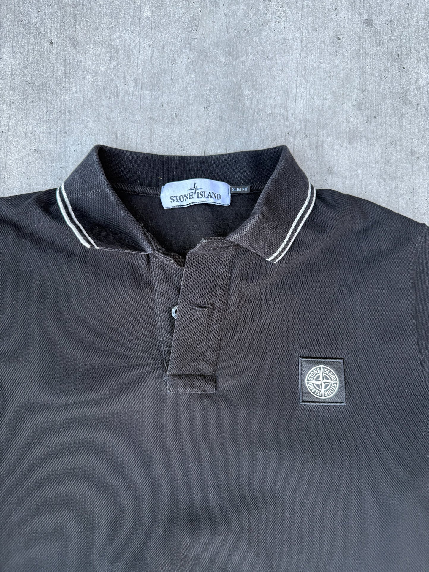 STONE ISLAND POLO BLACK