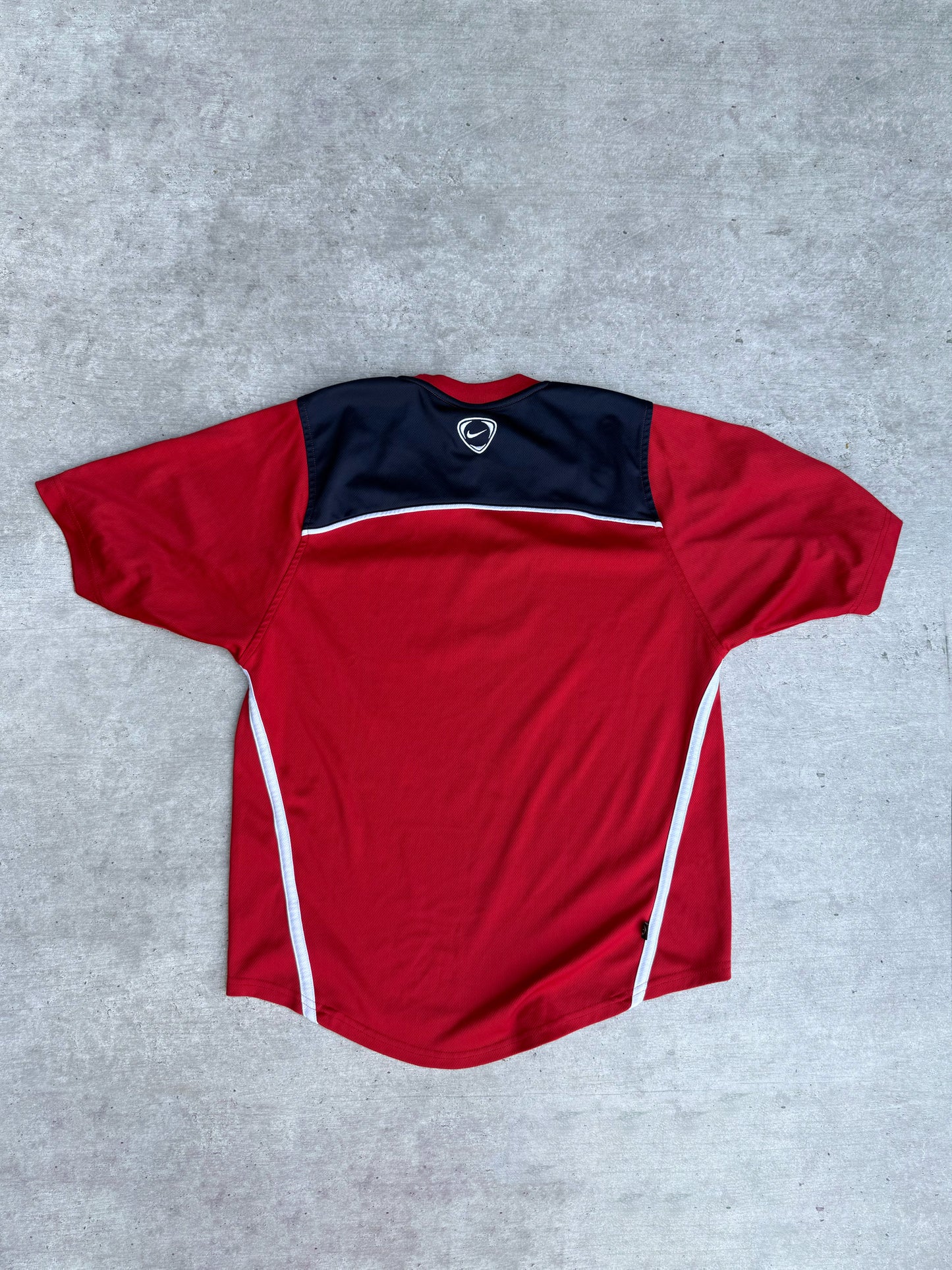 NIKE DRI-FIT JERSEY RED