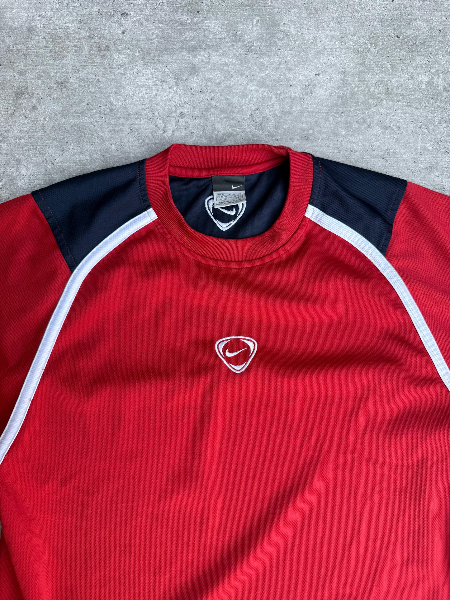 NIKE DRI-FIT JERSEY RED