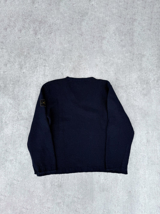 STONE ISLAND KNITTED V-NECK
