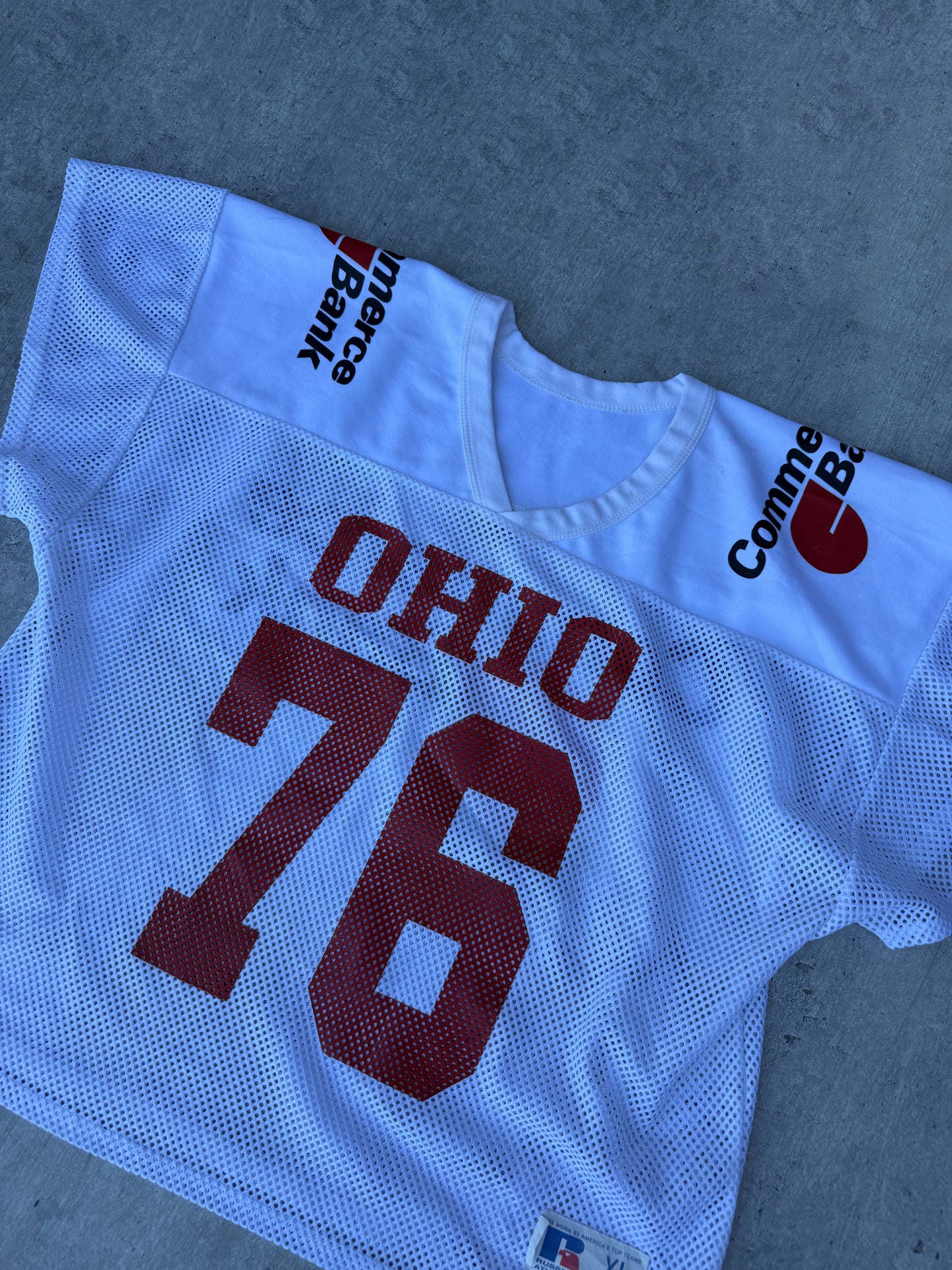 VINTAGE RUSSEL ATHLETIC OHIO JERSEY